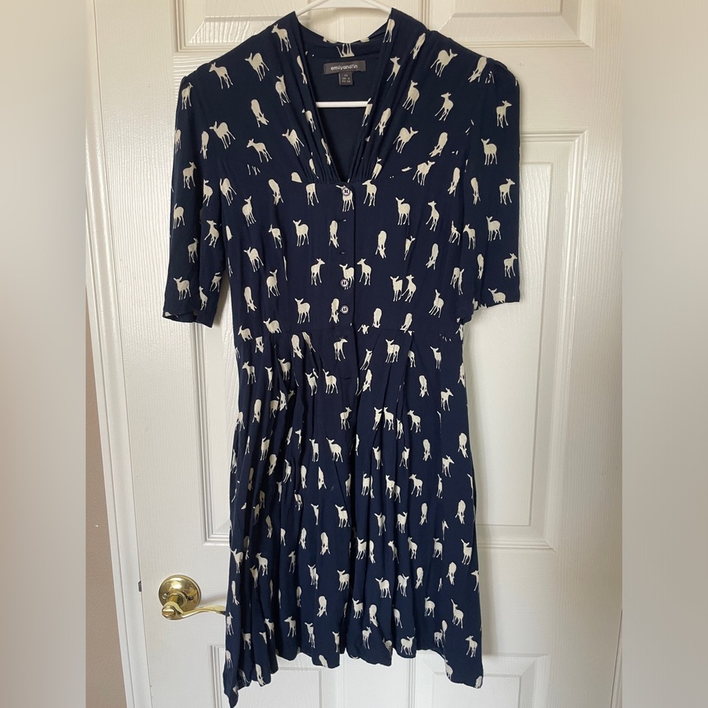 Emily and fin rose deer dress